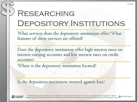 What was not too clearly understood was how important the earlier . . How does a depository institution differ from an industrial corporation